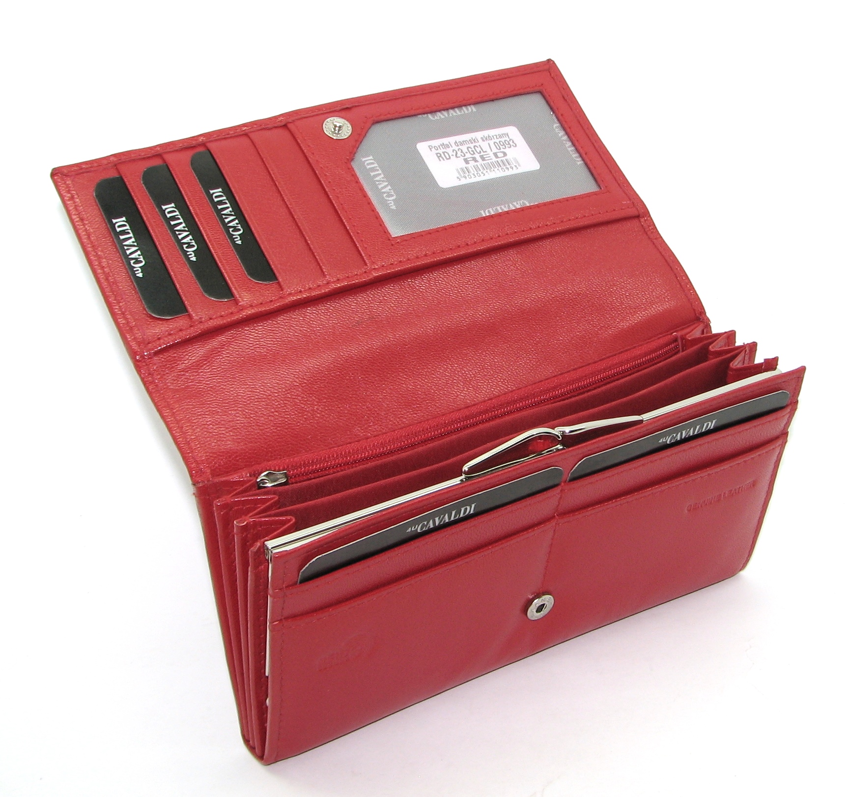 Кошелек женский Cavaldi RD-23-GCL RED Кошелек женский Cavaldi RD-23-GCL RED